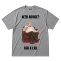 Vinland Saga Askeladd 'Ask a Lad' pun graphic tee, unisex heavyweight cotton anime t-shirt