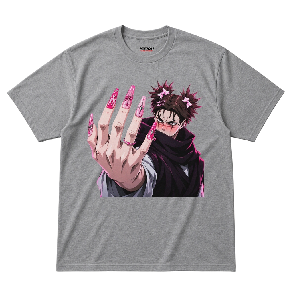 Choso Nail Artist JJK anime shirt – full colour print on heavyweight cotton